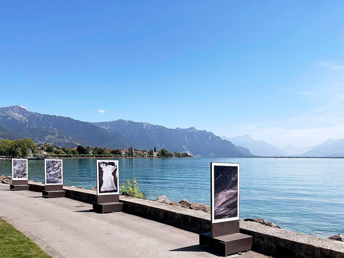 Camera Museum Vevey (Switzerland) Lake Geneva: Glaciers under Cover . 2025
