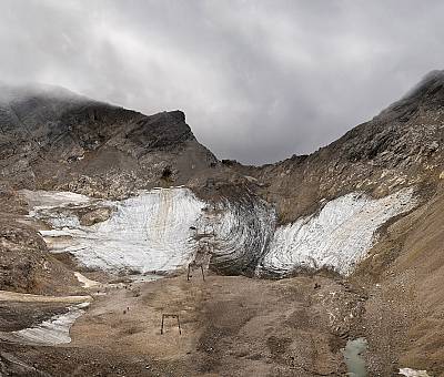 Zugspitze Nördlicher Schneeferner . 2022