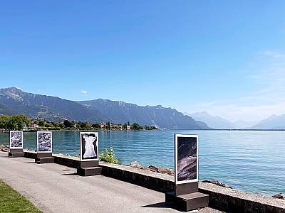 Camera Museum Vevey (Switzerland) Lake Geneva: Glaciers under Cover . 2025