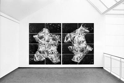 Cadavre Exquis V + VI . in: Schnittstellen .Heidelberger Kunstverein . 1994